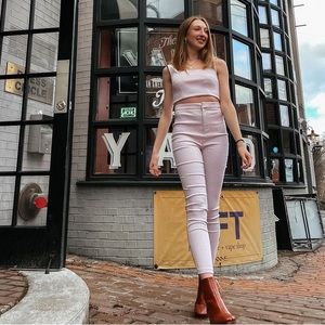 Lilac Gingham 2 Piece Set